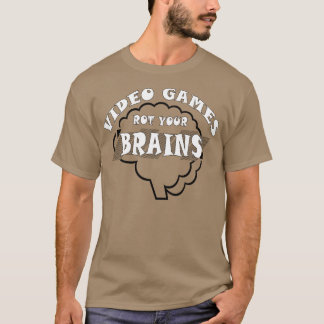 T-shirt Jeux Vidéo Rot your cerveau 43