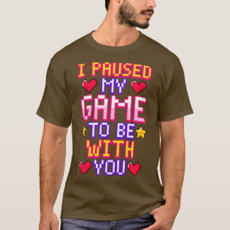 T-shirt Jeux Vidéo Saint-Valentin Drôle Gamer