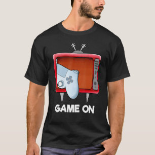 T-shirt Jeux Vidéo Télévision Jeu