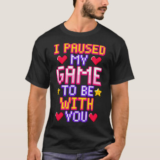 T-shirt Jeux Vidéo Valentines Jour Hommes Ados Garçons Cad