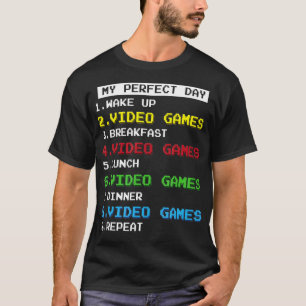 T-shirt Jeux Vidéos amusants pour Nerds et Geek Mon Parfai