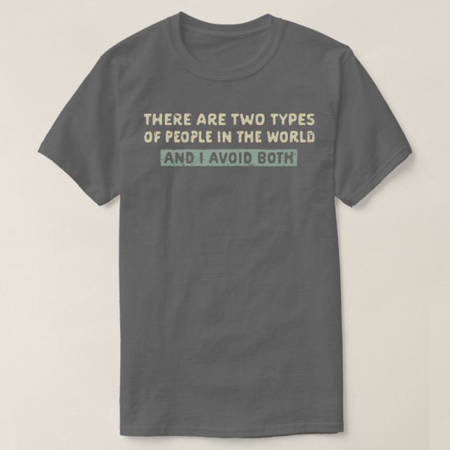 T-shirt J'évite les deux (Design devant)