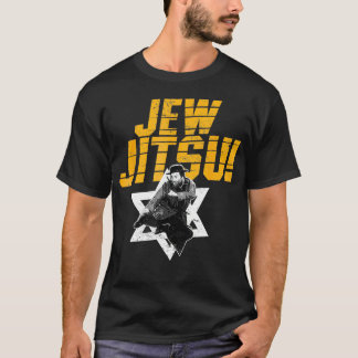 T-shirt Jew Jitsu Funny Jewish Martial Arts Rabbi Jiu Jits