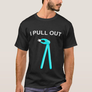 T-shirt J'Extirpe Dentistère Dentiste Dentelle Dentaire