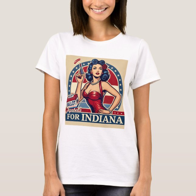 T-shirt Jezabels pour Indiana (Devant)