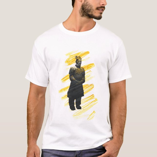 T-shirt jGibney de la terre cuite Soldier2 de Xian Chine (Devant)