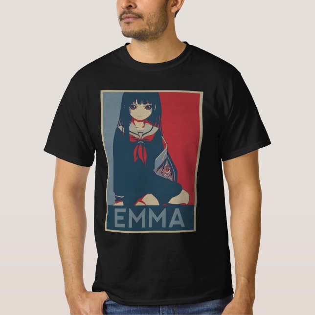 T-shirt Jigoku Shoujo Emma Ai (Devant)