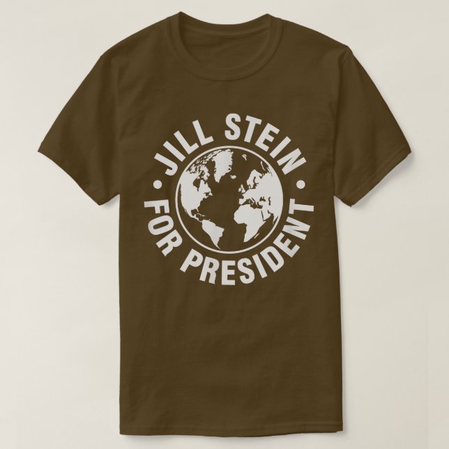 T-shirt Jill Stein For President  (Design devant)