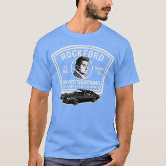T-shirt Jim Rockford, chercheur privé Patch