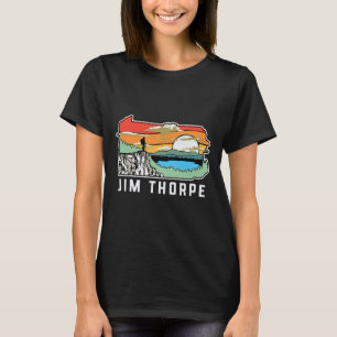 T-shirt Jim Thorpe Pennsylvanie Nature Randonnée Extérieur