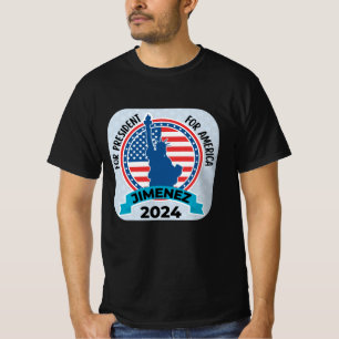 T-shirt Jimenez For President 2024