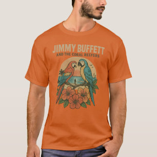 T-SHIRT JIMMY BUFFETT ET CORAL REEFERS