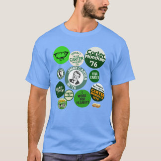 T-shirt JIMMY CARTER for President Vintage Presidential Ca