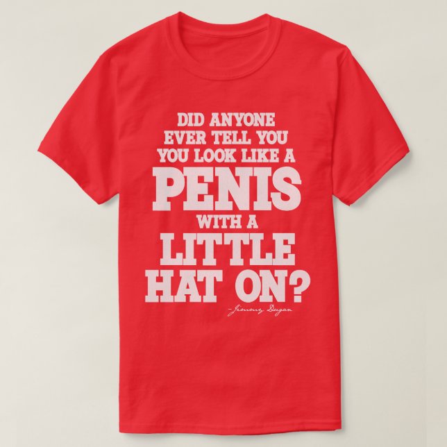T-shirt Jimmy Dugan Contre L'Arbitre (Design devant)
