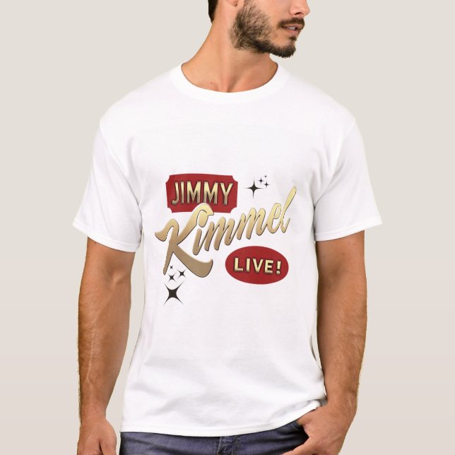 T-shirt jimmy kimmel live (Devant)