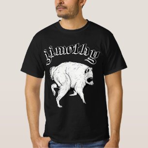 T-shirt  « Jimothy », le raton laveur célèbre sur Internet