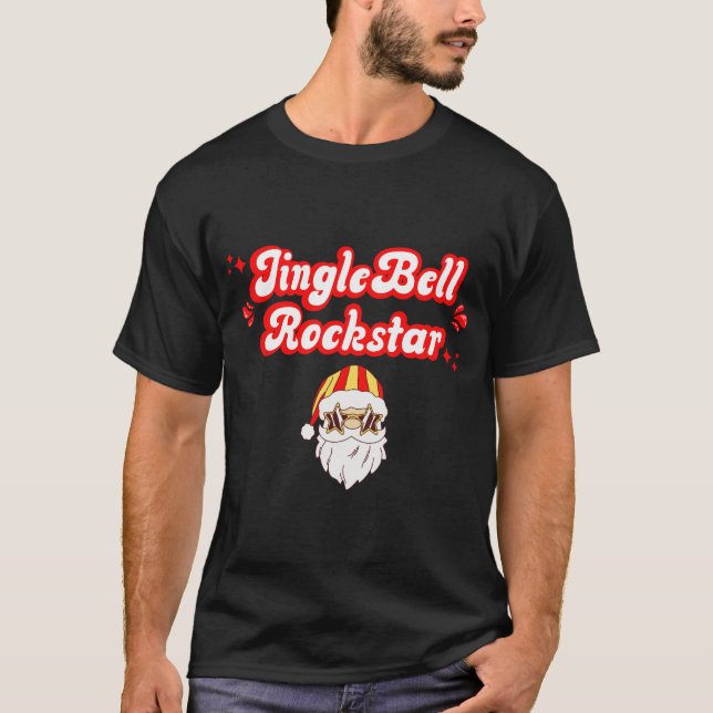 T-shirt Jingle Bell Rockstar (Devant)