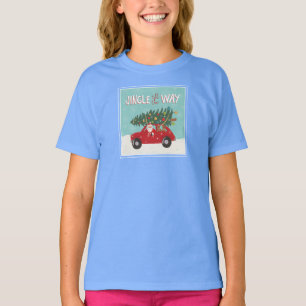 T-shirt Jingle Tout Le Chemin   Père Noël Car