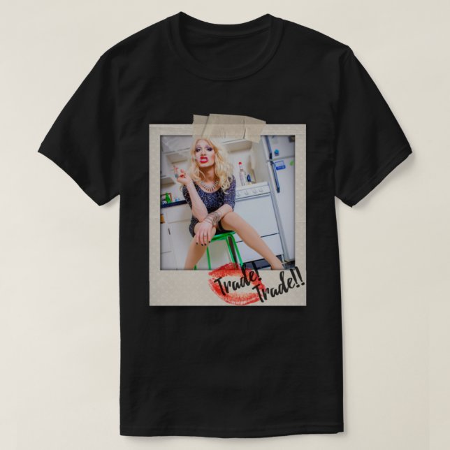 T-shirt Jinkx Monsoon - Commerce! Commerce ! ! (Design devant)