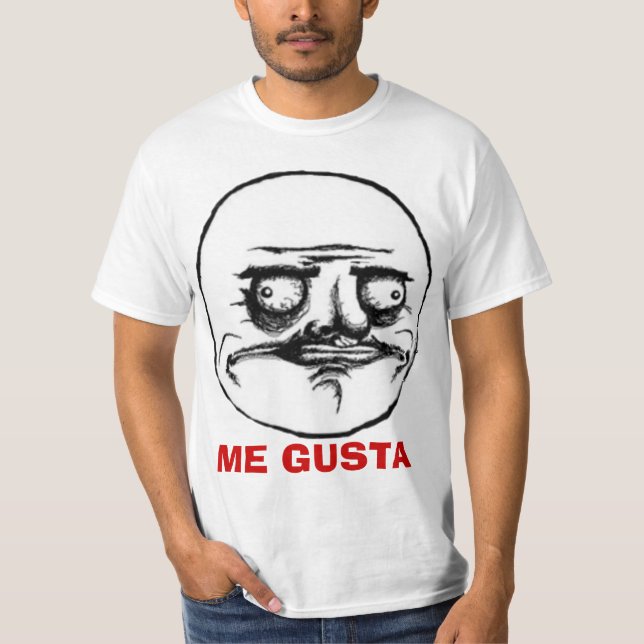 T-shirt J'Internet Meme de bandes dessinées de rage de (Devant)