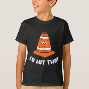 T-shirt J'irais Baiser Ce Cône de Signalisation Drôle Perf