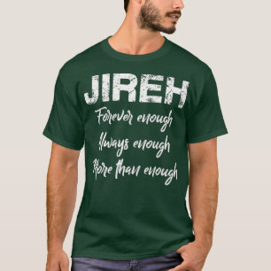 T-shirt Jireh Plus qu'assez Premium