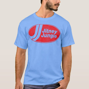 T-shirt Jitney Jungle Vintage look Foncé Design