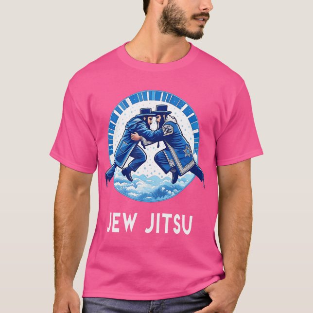 T-shirt Jitsu Karate Funny Hanukkah (Devant)