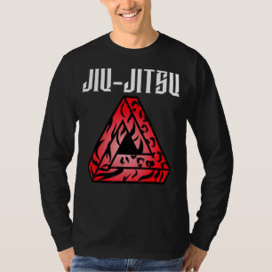 T-shirt Jitsu Tribal Gracie Triangle Bjj Grappe Mm