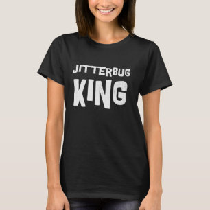 T-shirt Jitterbug danse king swing danse Lindy hop danse