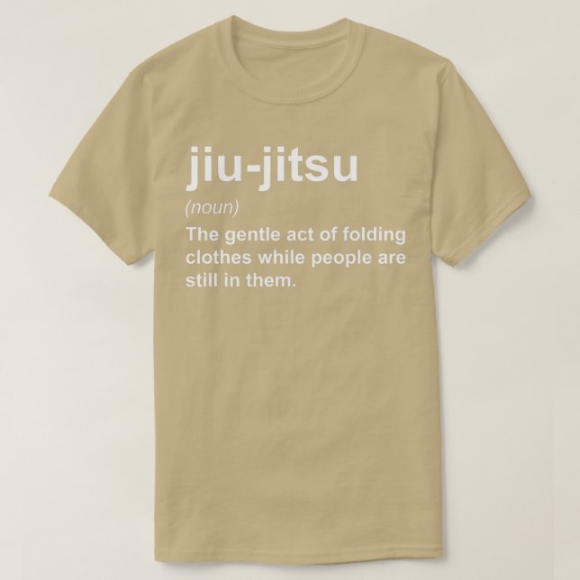 T-shirt Jiu Jitsu Définition (Design devant)