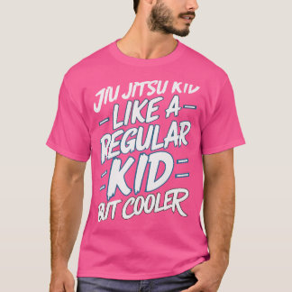 T-shirt Jiu Jitsu Enfant Comme Un Enfant Régulier Mais Gla