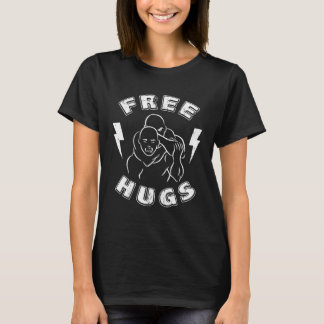 T-SHIRT JIU JITSU  FOR BEASTS FREE HUGS CHOKE BJJ