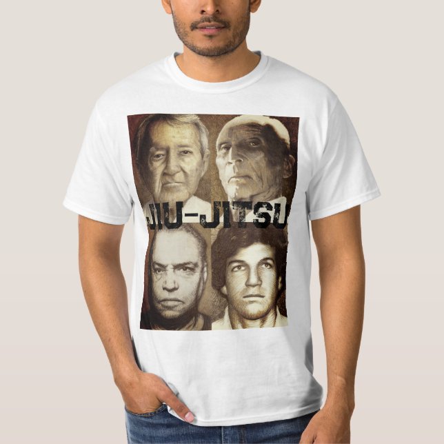 T-shirt Jiu-Jitsu légende hommage chemise (Devant)