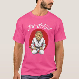 T-shirt Jiu Jitsu Lion Jiu Jitsu Brésilien Mma Grappling