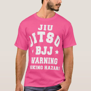 T-shirt Jiu Jitsu Risque d'Choc Jiu Jitsu T Shirt Bjj Shi