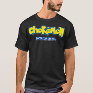 T-shirt Jiu Jitsu s drôle Chokemon BJJ MIXED MARTIAL ART J