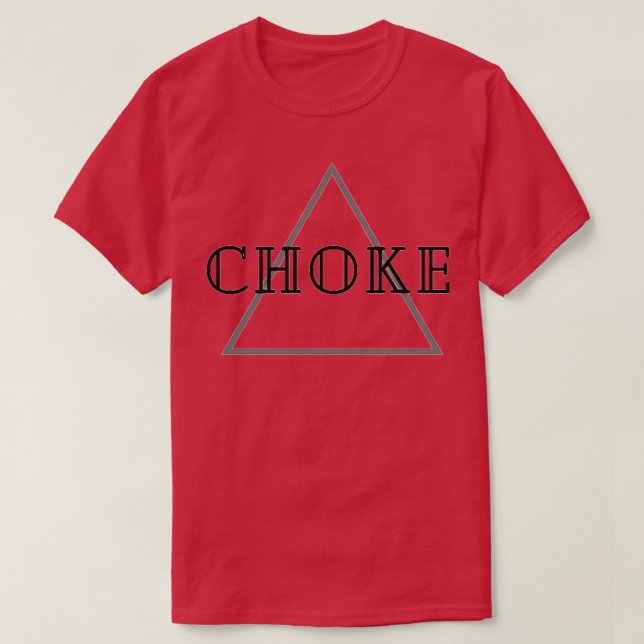 T-shirt Jiu Jitsu Triangle Choke BJJ (Design devant)