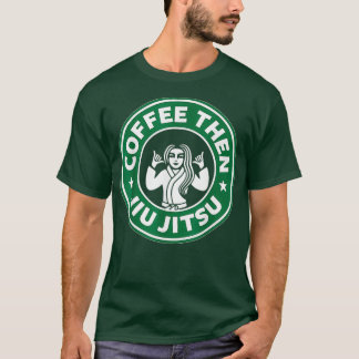 T-shirt Jiu Jitsu's Coffee Lover Hommes Enfants Garçons BJ