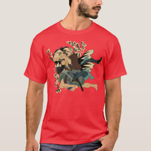 T-shirt Jiujitsu brésilien Japonais Ancien Samurai Jaw cr