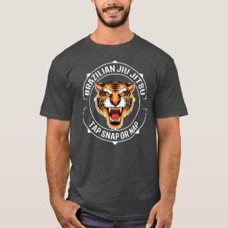 T-shirt Jiujitsu Tiger brésilien Jiu Jitsu BJJ et