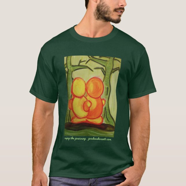 T-shirt jizo : appréciez le voyage (Devant)