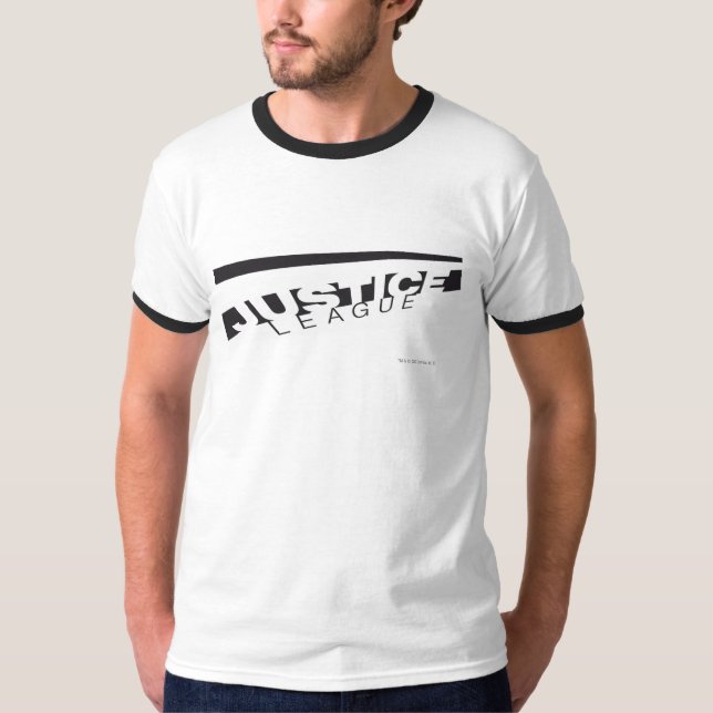 T-shirt JL B/W biaisé (Devant)