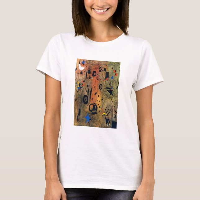 T-shirt joan miro peintures art (Devant)
