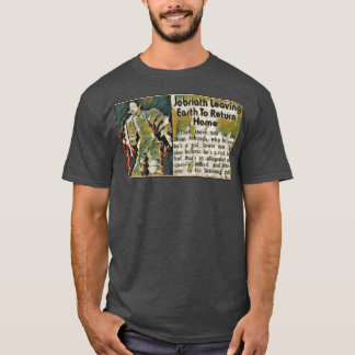 T-shirt Jobriath Quitte La Terre Pour Rentrer À La Maison