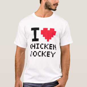 T-shirt Jockey de poulet