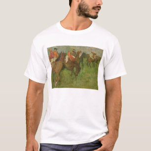T-shirt Jockeys d'Edgar Degas  , 1886-90