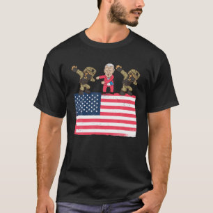 T-shirt Joe Biden Flossing Dabbing Soldier Patriotic Ameri