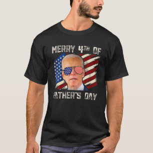 T-shirt Joe Biden Joyeux 4 E De Fête des pères 4 Juillet
