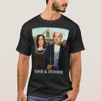 T-shirt Joe Biden Kamala Harris Dumb Et Dumber 2020 Drôle